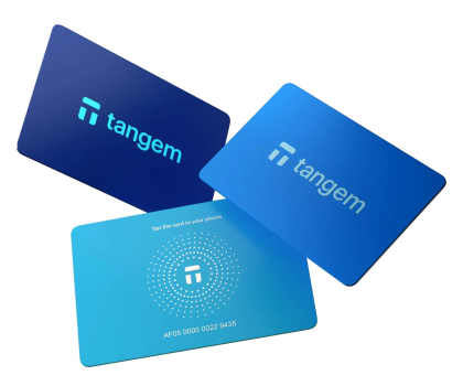 Portfel kryptowalut Tangem Wallet - 3-card set (Electric Night) TG-SUMMER3